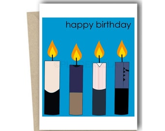 The Blue Album Inspired Birthday Card Alternative Music band Alternative rock Band Rivers Cuomo Music Grunge Music Buddy Holly