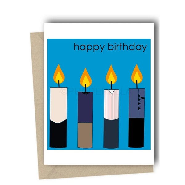 The Blue Album Inspired Birthday Card Alternative Music band Alternative rock Band Rivers Cuomo Music Grunge Music Buddy Holly