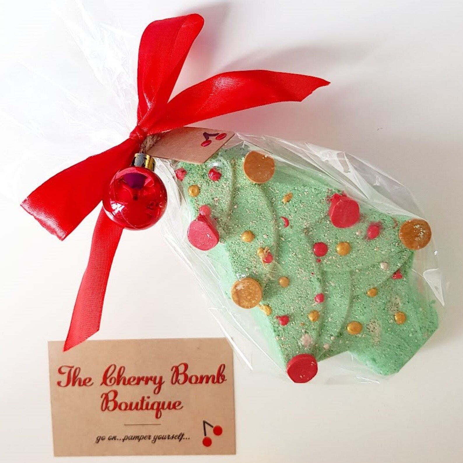 Oh Christmas Tree Large Christmas Tree Bath Bomb with Soap Etsy