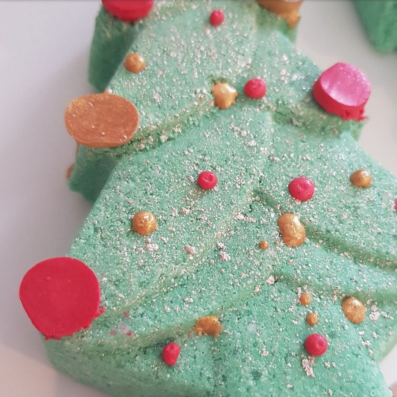 Oh Christmas Tree Large Christmas Tree Bath Bomb with Soap Etsy