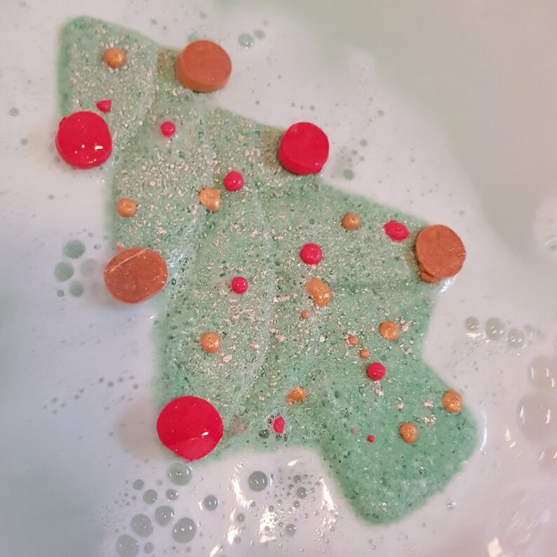 Oh Christmas Tree Large Christmas Tree Bath Bomb with Soap Etsy