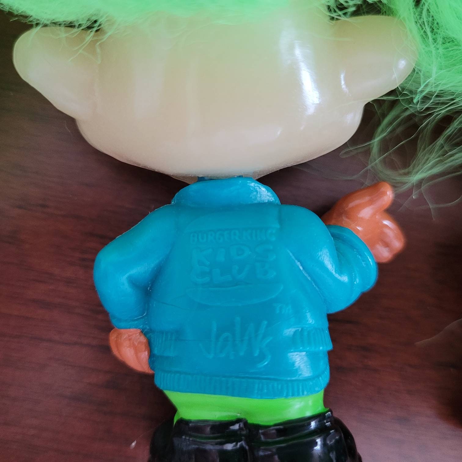 Burger King Troll Dolls Glow in the Dark Vintage 1993 90s