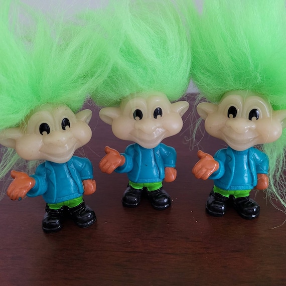 Burger King Glow-in-the-dark Trolls - Etsy