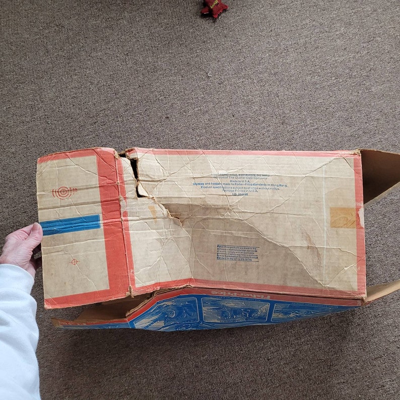 Fisher Price Zoo With Box 1984 Etsy