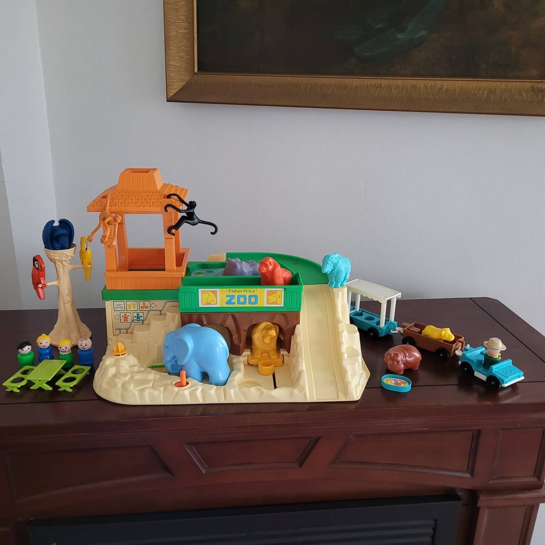 Fisher Price Zoo With Box 1984 - Etsy