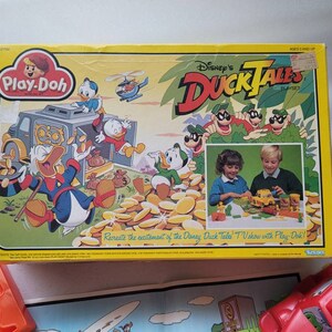 Vintage Play doh Duck Tales Playset Complete Etsy Finland