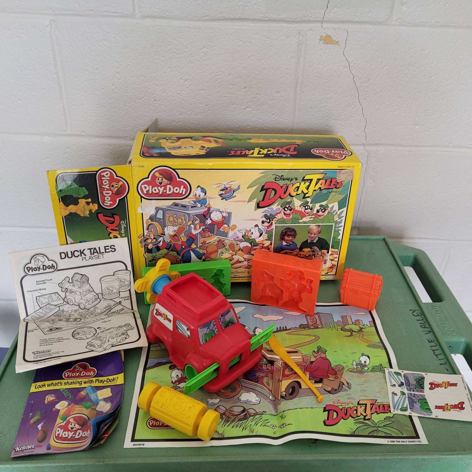 Vintage Play doh Duck Tales Playset Complete Etsy