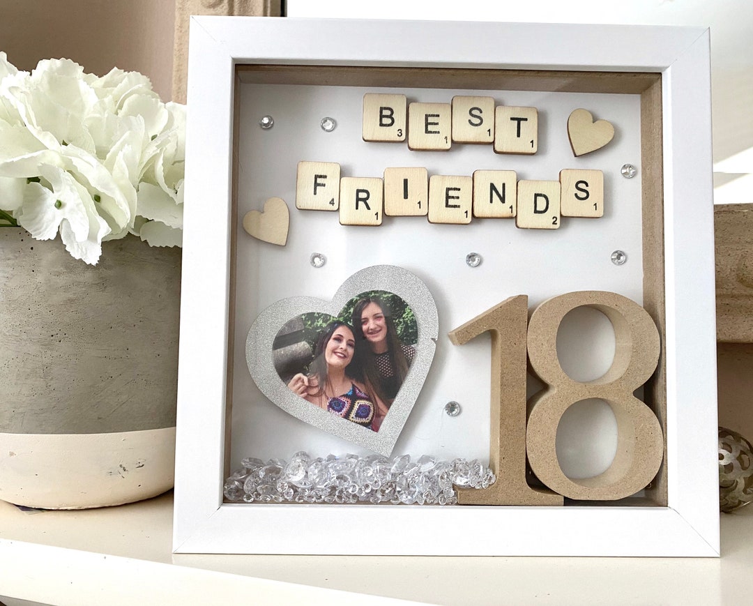 Best Friends / Happy Birthday/ Birthday Frame / 18 21 30 Etsy UK