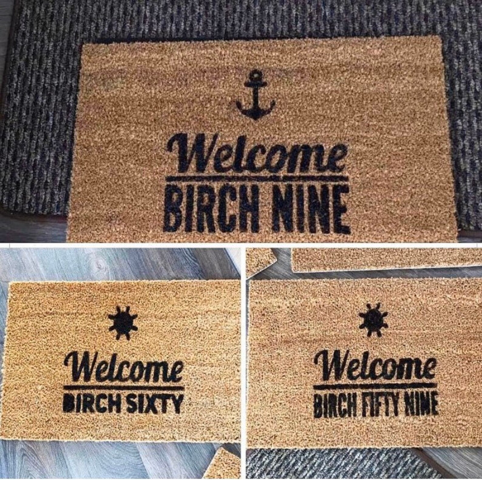 PERSONALISED DOOR MAT// caravan door mat// camper doormat// Etsy