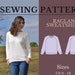 see more listings in the Tops Sewing Patterns section