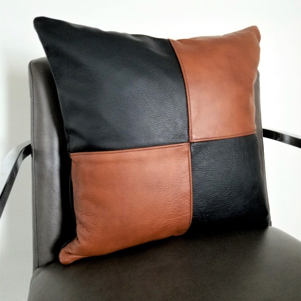 Leather Sofa Cushion Etsy