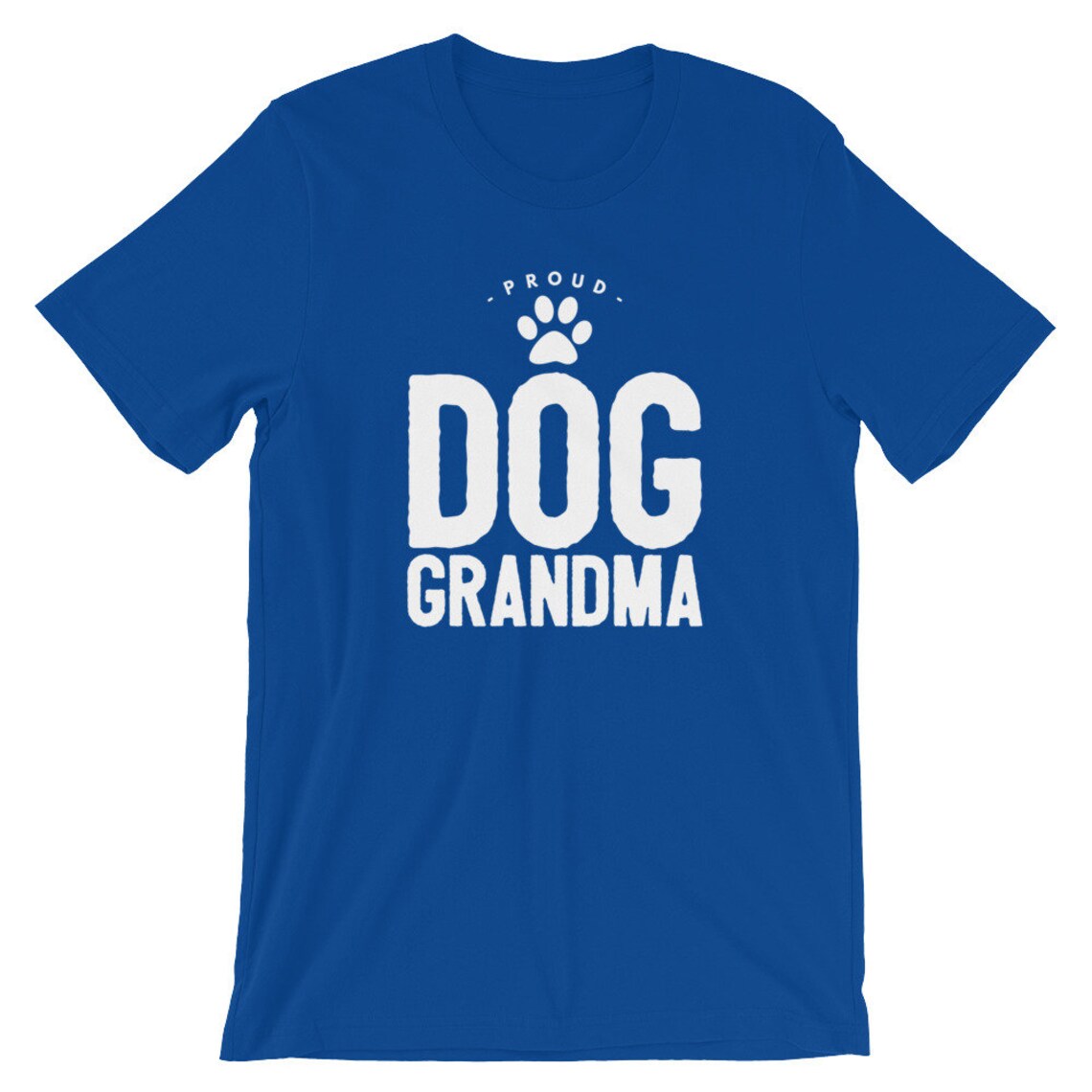 Proud Dog Grandma Shortsleeve Tshirt Gift for Dog Loving Etsy