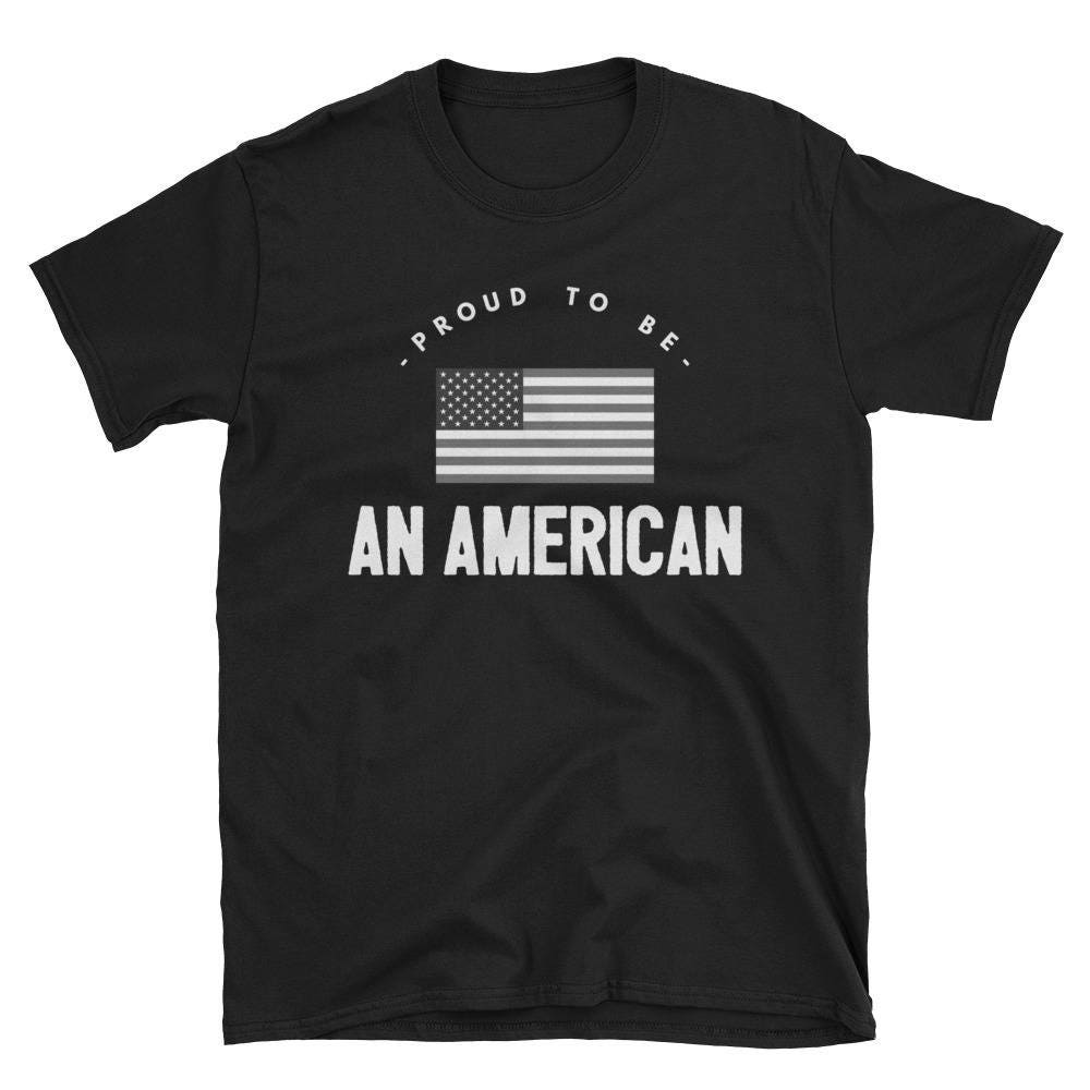 Proud to Be an American Short-sleeve Unisex T-shirt - Etsy