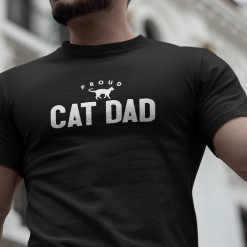 Cat Dad the Original Cat Dad Tshirt Cat Dad Shirt Cat Etsy UK