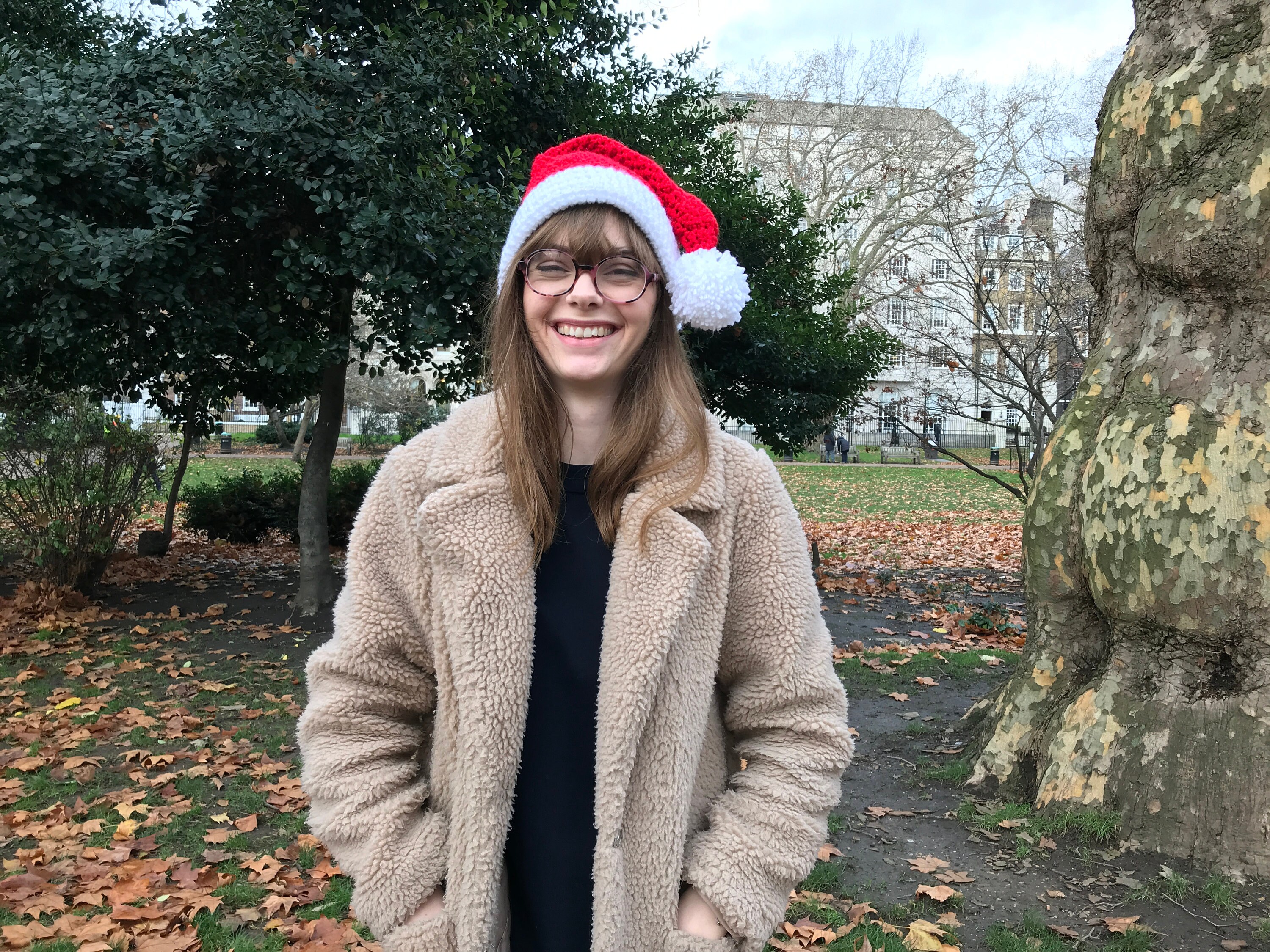 Cappello Di Babbo Natale Lavorato A Maglia Con Pompon | Morbido In Acrilico Per Adulti | Accessorio Natale Festivo Taglia Unica - 5