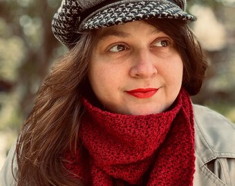The F*ck the Patriarchy Scarf - Handmade Item