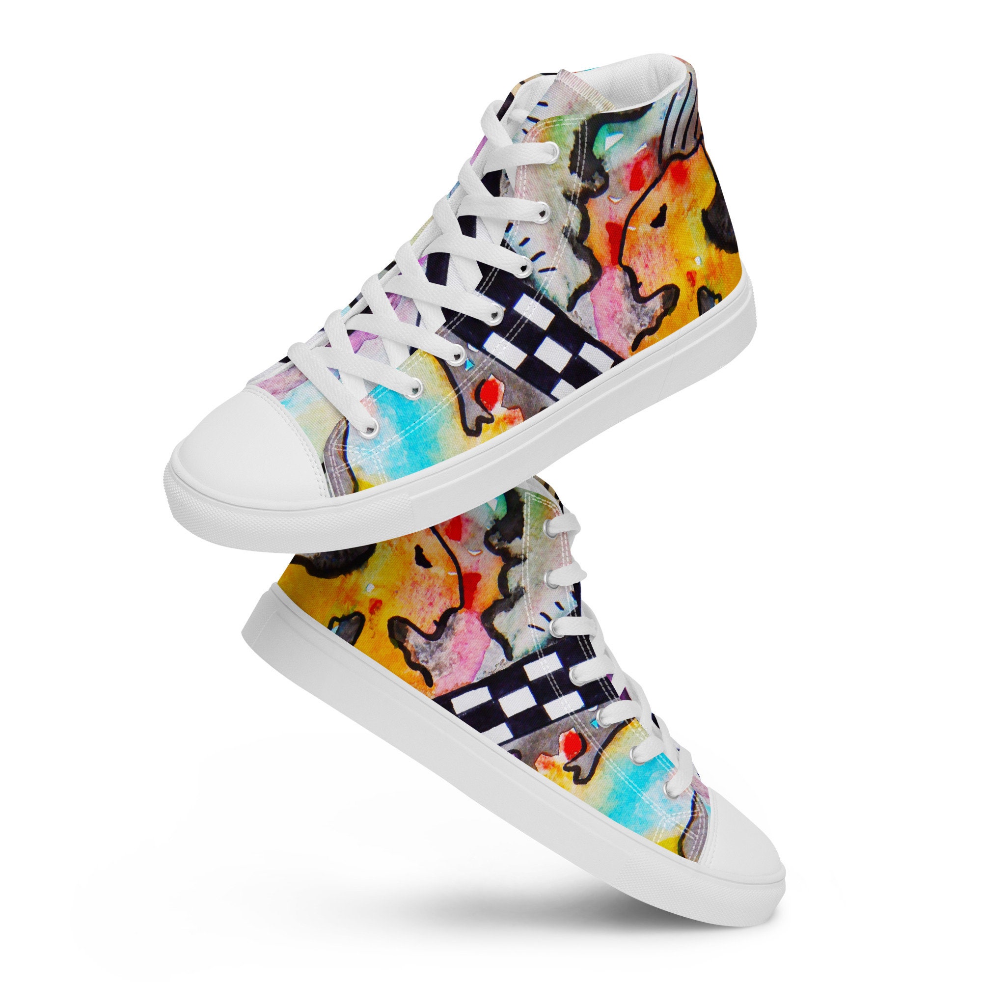 Discover Zapatillas Altas con estampado de Rock n Roll estético, Zapatillas Y2K estilo Rock música