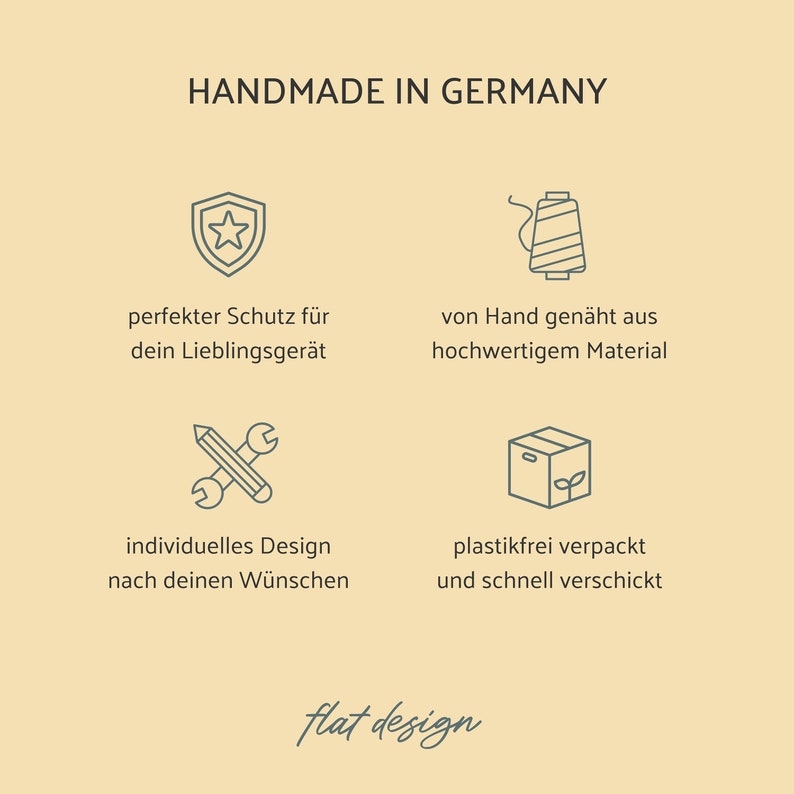 Filztasche LISBOA mit Gummiband und Motiv Blätter Maßanfertigung für dein Smartphone Handyhülle Sleeve Case Tasche handmade in Germany Bild 5