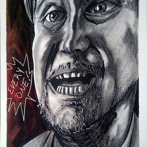 Léon: The Professional &quot;EVERYONE&quot; Stansfield portrait (original)