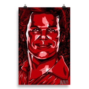 PRINTS - Dexter &quot;The Dark Passenger 2&quot; portrait (digital)