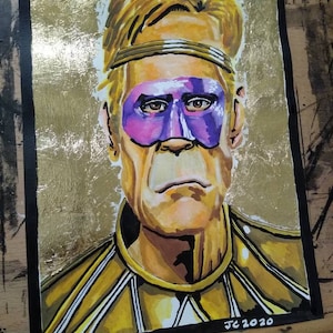 HBO&#39;s Watchmen - &quot;Ye Mighty & Despair!&quot; Ozymandias portrait (original)