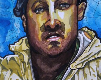 Breaking Bad - Jesse Pinkman "Bitch" portrait (original)