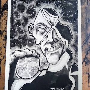 Doom Patrol - &quot;The Mind Is The Limit&quot; Mr. Nobody portrait (original)