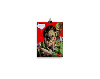 PRINTS - The Mask "Big Head & Walter" portrait (digital)