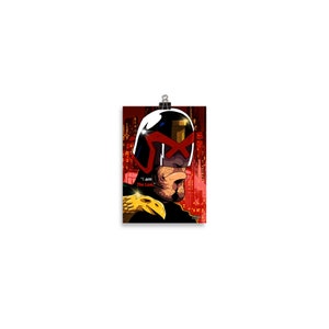 PRINTS - Judge Dredd &quot;The Law&quot; portrait (digital)