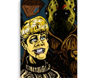 PRINTS - Friday The 13th "Mommy Dearest" Jason & Pamela Vorhees (digital)