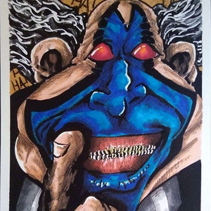 Spawn - &quot;The Clown&quot; Violator portrait (original)