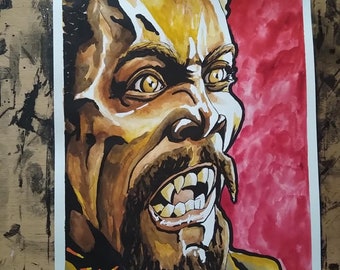 Vampire In Brooklyn - "Connoisseur Of Death" Maximilian portrait (original)