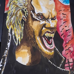 The Lost Boys &quot;Initiation&#39;s Over&quot; David portrait (original)