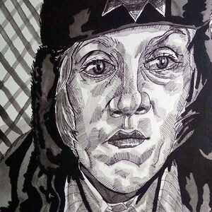 Fargo - &quot;I Just Don&#39;t Understand It&quot; Marge Gunderson portrait (original)