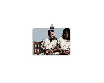 PRINTS - One Flew Over The Cuckoo's Nest "Juicy Fruit" Randall & Chief illustration (digital)