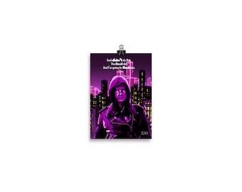 PRINTS - Jessica Jones "The Purple Devil" portrait (digital)