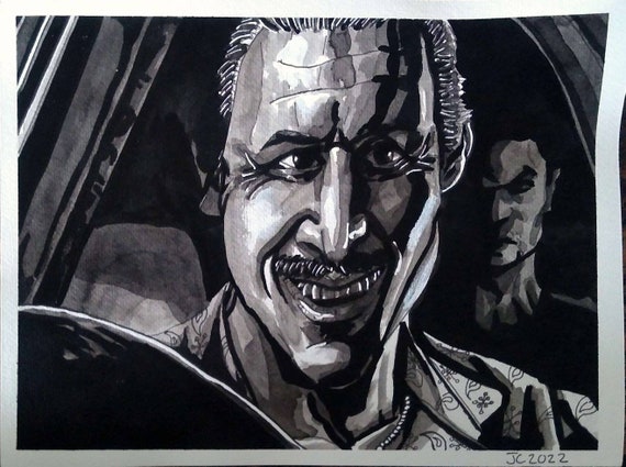 ベター・コール・ソウル「ドライブスルー」ラロ・サラマンカの肖像画