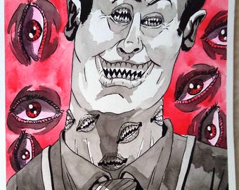 Ring Shout "I'll Be Watching You" Butcher Clyde portrait (original)