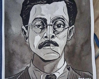 Boardwalk Empire "Richard Harrow" portrait (original)