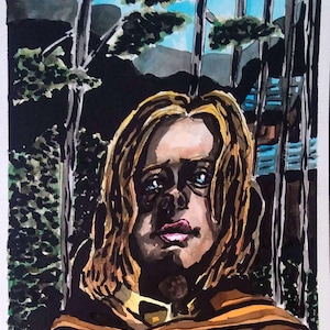 Hereditary &quot;Something This Way Comes&quot; Charlie portrait (original)