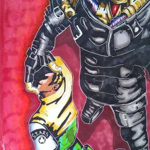 PRINTS - Resident Evil - Nemesis drawing