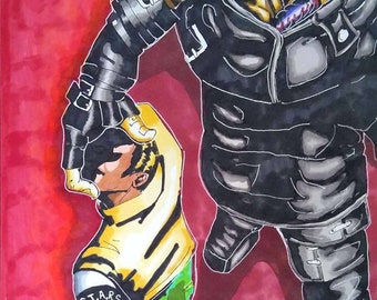 PRINTS - Resident Evil - Dessin Nemesis