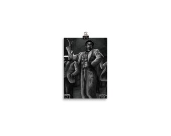 PRINTS - Childish Gambino "Little Foot Big Foot" painting (digital)