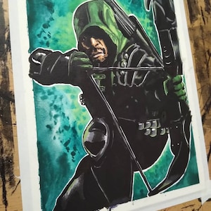 Arrow - Retrato de Oliver Queen "On The Line" (original)