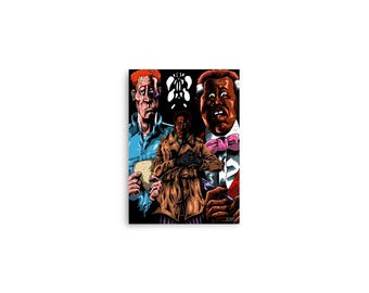 PRINTS - Doomsday Clock "Faces" Rorschach illustration (REUPLOAD)