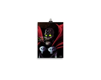 PRINTS - Spawn "Bandages" portrait (digital)
