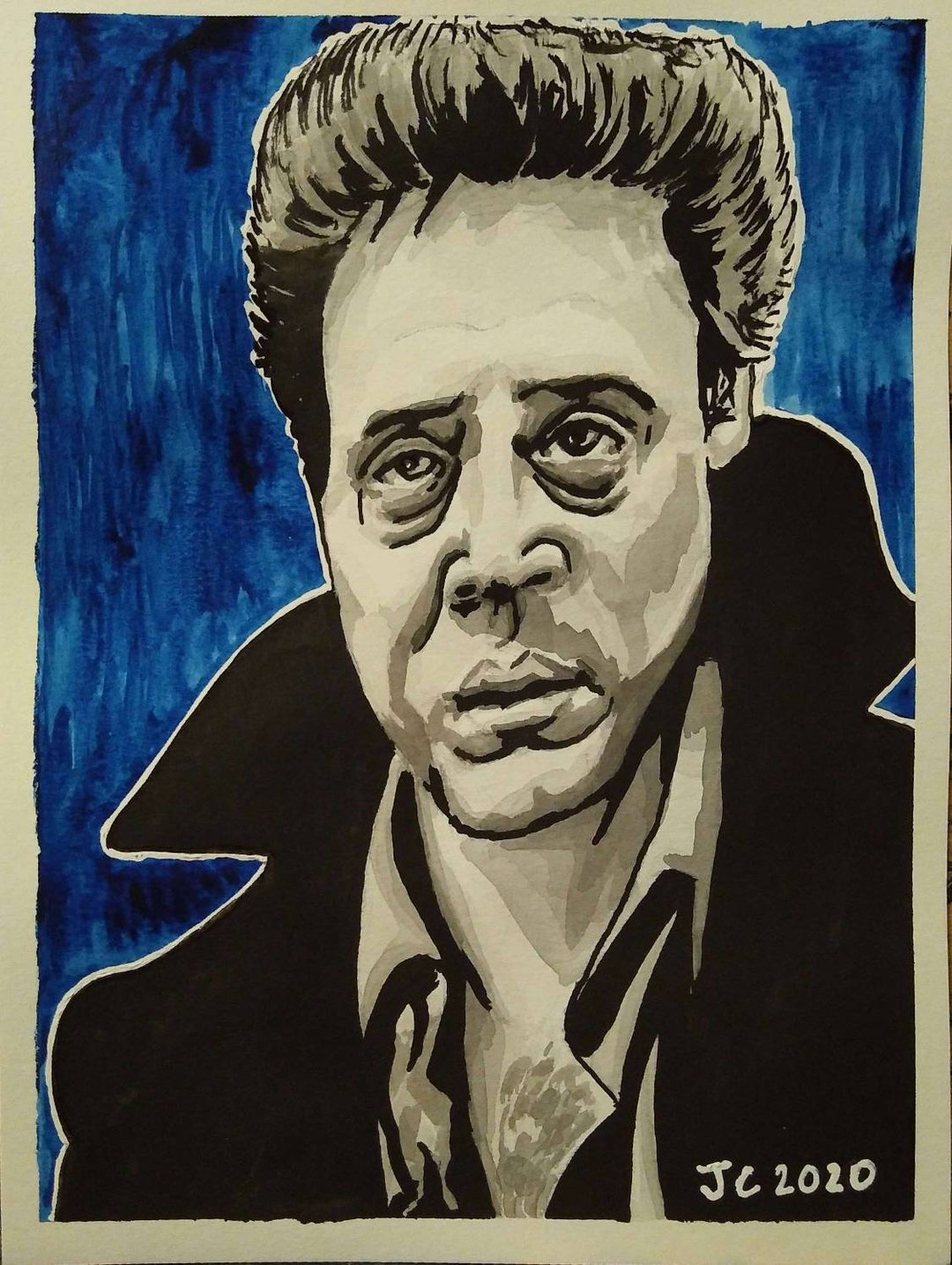 The Dead Zone - Johnny Smith Portrait (original) - Etsy