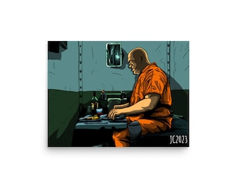 PRINTS - Daredevil "Routine" Wilson Fisk portrait (digital)