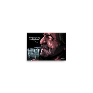 PRINTS - Death Proof &quot;Club Soda And Lime&quot; Stuntman Mike portrait (digital)