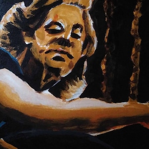 Silence Of The Lambs &quot;Lotion On The Skin&quot; Buffalo Bill portrait (original)